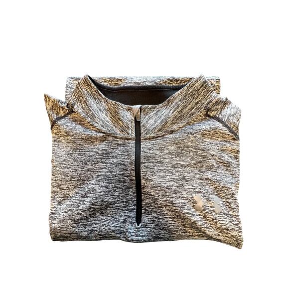 Under Armour 1/4 zip pullover Shirt Men"s 2XL Long Sleeve Athletic Heatgear - Picture 1 of 5